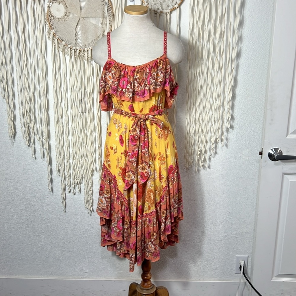 SOLD Spell & the Gypsy Collective Siren Song Boho Dress Size Large - Picture 2 of 8